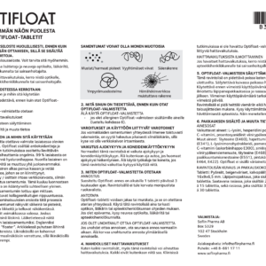 Pakkausseloste Optifloat